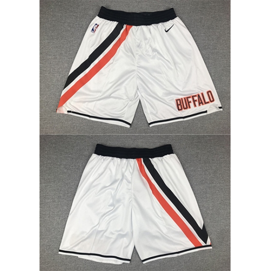 Personalized Men’s Los Angeles Clippers Retro White Shorts (Run Smaller)