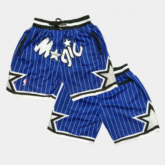 Personalized Men’s Orlando Magic Blue Swingman Shorts( Run Smaller)