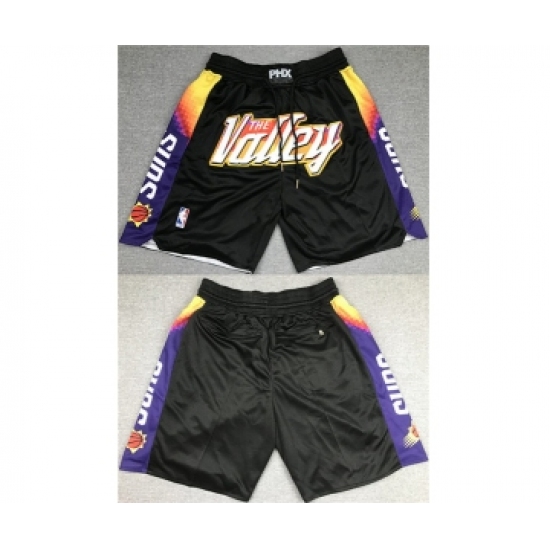 Personalized Men’s Phoenix Suns Black Shorts (Run Small)