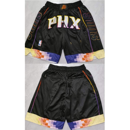 Personalized Men’s Phoenix Suns Black Shorts