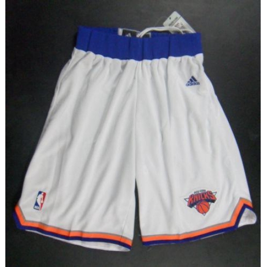 Personalized New York Knicks White New Shorts