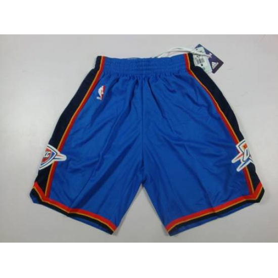 Personalized Oklahoma City Thunder Blue NBA Shorts