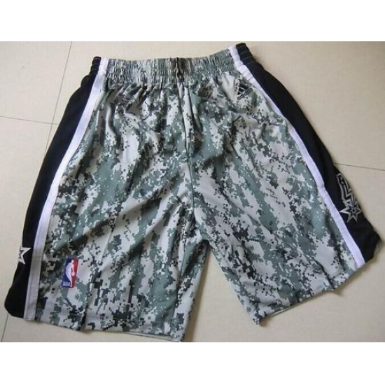 Personalized San Antonio Spurs Camo NBA Shorts