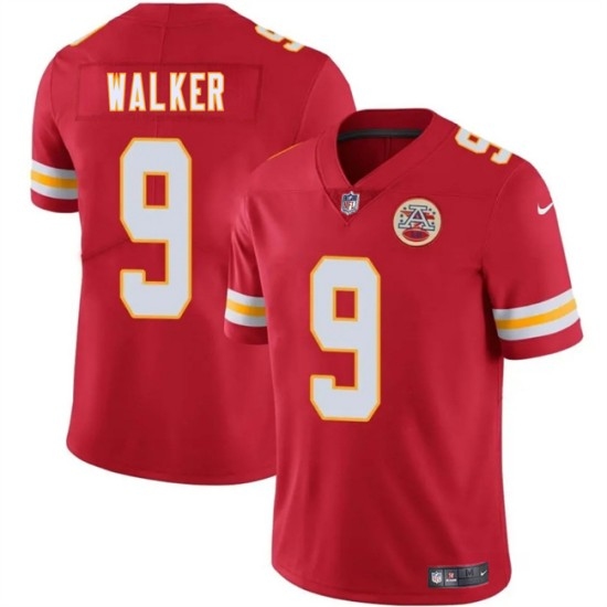 Personalized Men’s Kansas City Chiefs #9 Kenneth Walker III Red 2026 Untouchable Limited Stitched Football Jersey