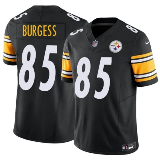 Personalized Men’s Pittsburgh Steelers #85 Cole Burgess Black 2026 F.U.S.E. Limited Football Stitched Jersey