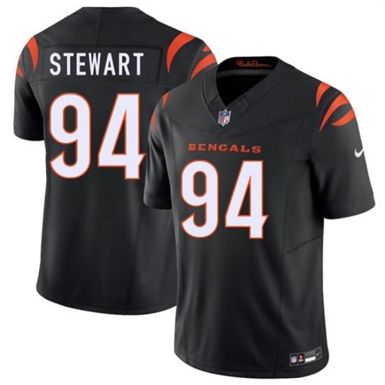 Personalized Men’s Cincinnati Bengals #94 Shemar Stewart Black 2026 F.U.S.E. Untouchable Limited Football Stitched Jersey