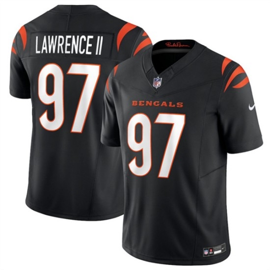 Personalized Men’s Cincinnati Bengals #97 Dexter Lawrence II Black 2026 F.U.S.E. Untouchable Limited Football Stitched Jersey