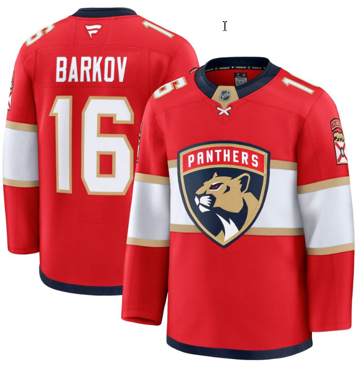 Personalized Men’s Aleksander Barkov Jersey #16 Florida Panthers 2025 Premium All Stitched