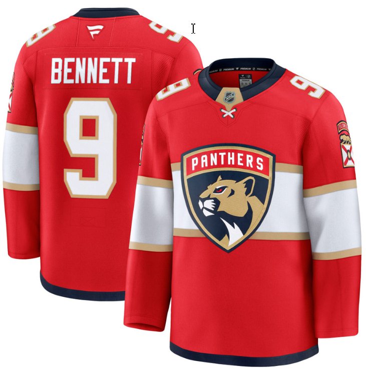 Personalized Men’s Sam Bennett Jersey #9 Florida Panthers 2025 Premium All Stitched