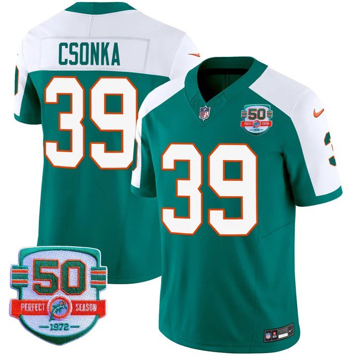Personalized Men’s Larry Csonka #39 Miami Dolphins Miami Vice Alternate Limited Jersey
