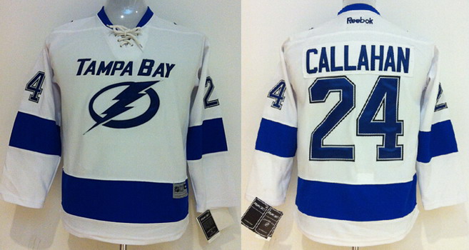 Personalized Youth Tampa Bay Lightning #24 Ryan Callahan New Blue Jersey