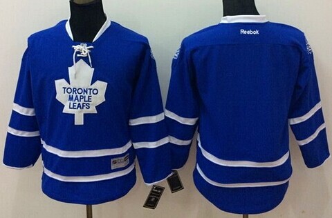 Personalized Youth Toronto Maple Leafs Blank Blue Jersey