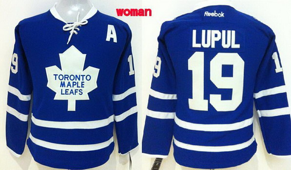 Personalized Women’s Toronto Maple Leafs #19 Joffrey Lupul Blue s Jersey