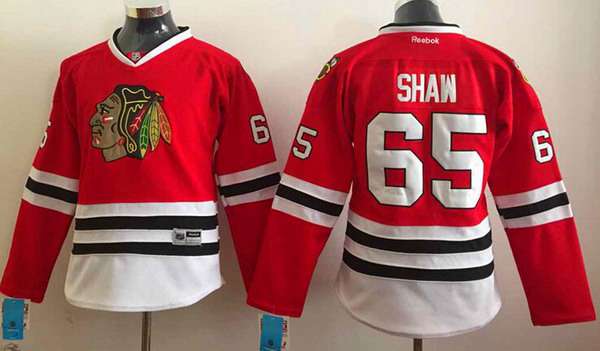 Personalized Women’s Chicago Blackhawks #65 Andrew Shaw Red Jersey