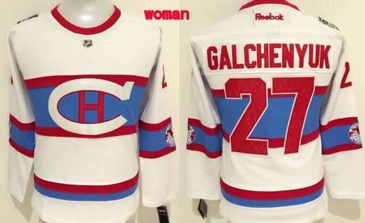 Personalized Women’s Montreal Canadiens #11 Brendan Gallagher Reebok White 2016 Winter Classic Premier Jersey