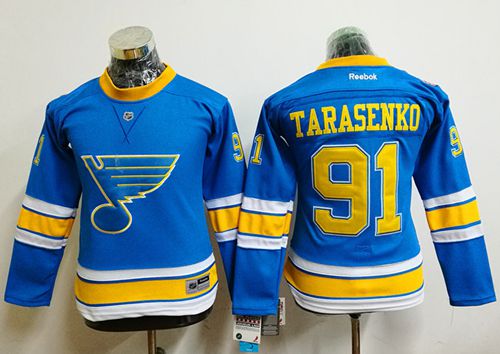 Personalized Women’s St. Louis Blues #91 Vladimir Tarasenko Light Blue 2017 Winter Classic Stitched NHL Jersey