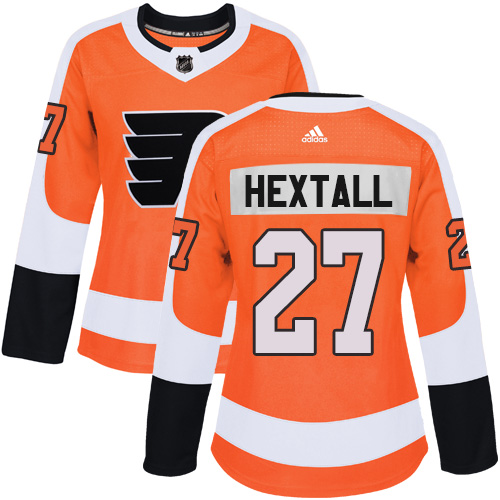 Personalized Women’s Philadelphia Flyers #27 Ron Hextall Orange Home Authentic Stitched NHL Jersey