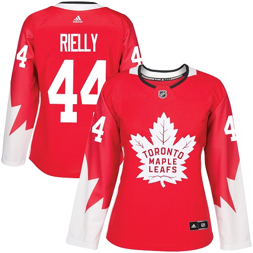 Personalized Women’s Toronto Maple Leafs #44 Morgan Rielly Red Team Canada Authentic Stitched NHL Jersey