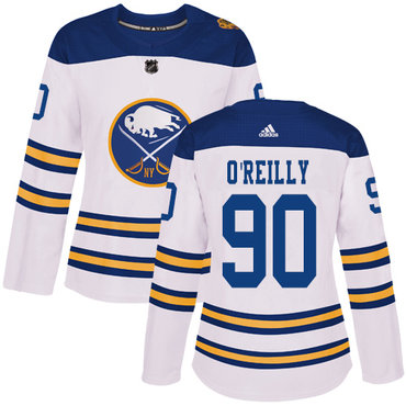 Personalized Women’s Buffalo Sabres #90 Ryan O’Reilly White Authentic 2018 Winter Classic Stitched NHL Jersey