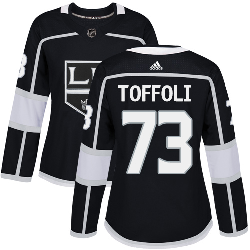 Personalized Women’s Los Angeles Kings #73 Tyler Toffoli Black Home Authentic Stitched NHL Jersey