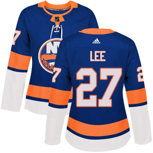 Personalized Women’s New York Islanders #27 Anders Lee Royal Blue Home Authentic Stitched NHL Jersey