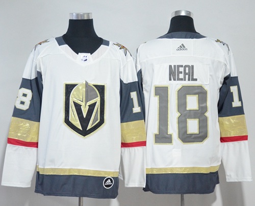 Personalized Women’s Vegas Golden Knights #18 James Neal White Road Authentic Stitched NHL Jersey