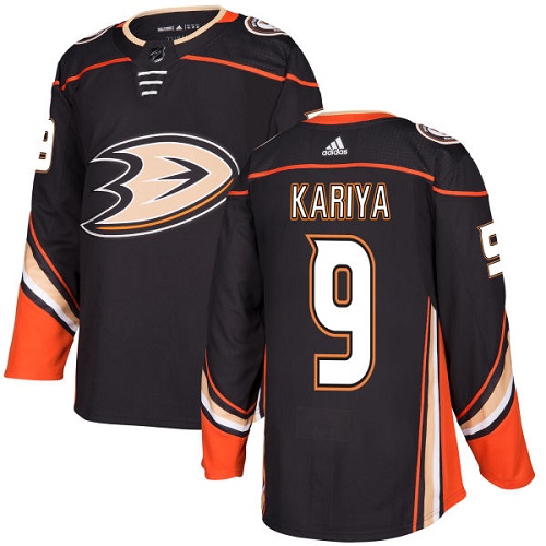 Personalized Youth Anaheim Ducks #9 Paul Kariya Black Home Authentic Stitched NHL Jersey