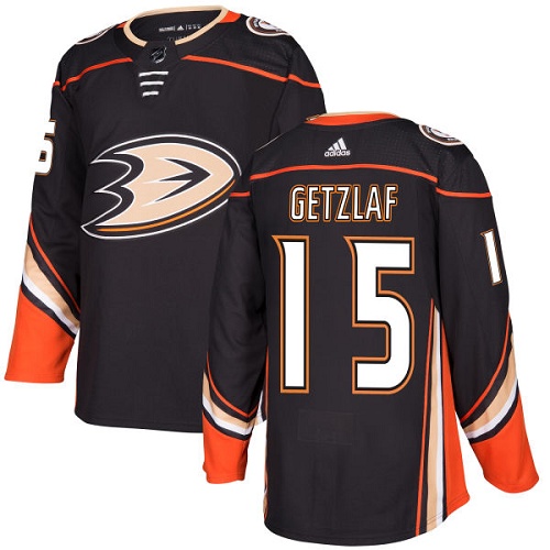 Personalized Youth Anaheim Ducks #15 Ryan Getzlaf Black Home Authentic Stitched NHL Jersey