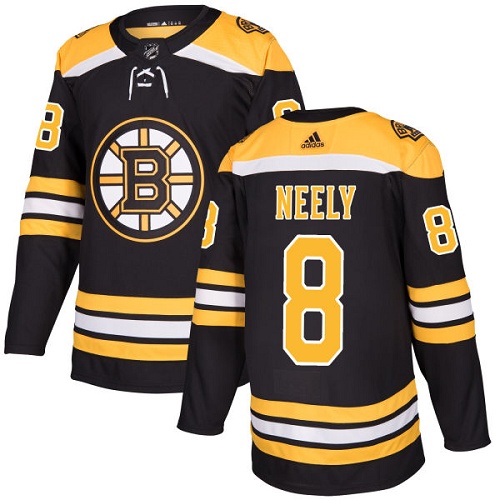 Personalized Youth Boston Bruins #8 Cam Neely Black Home Authentic Youth Stitched NHL Jersey