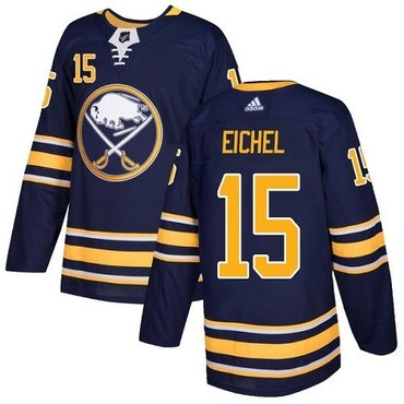 Personalized Youth Buffalo Sabres #15 Jack Eichel Navy Blue Home Authentic Stitched NHL Jersey