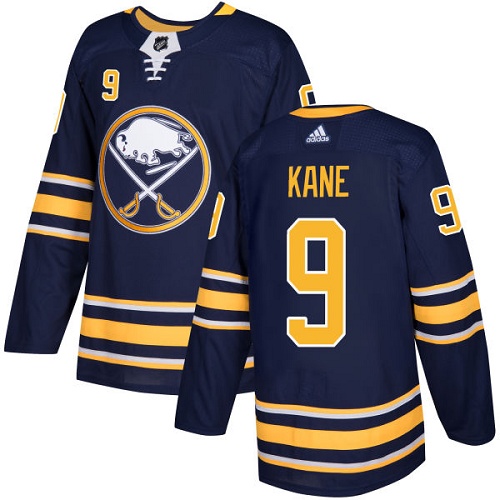Personalized Youth Buffalo Sabres #9 Evander Kane Navy Blue Home Authentic Stitched NHL Jersey