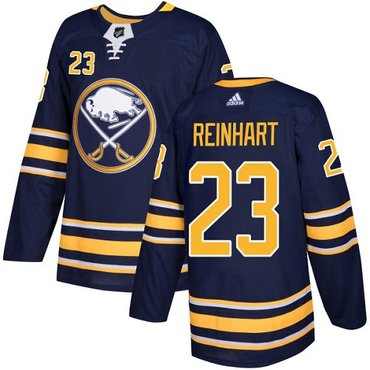 Personalized Youth Buffalo Sabres #23 Sam Reinhart Navy Blue Home Authentic Stitched NHL Jersey