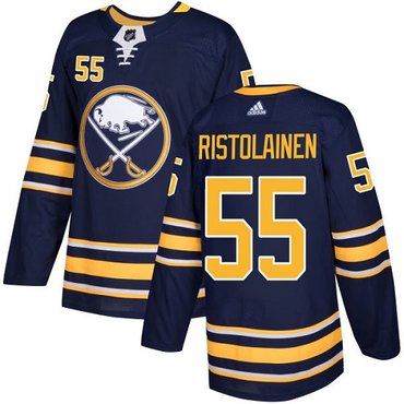 Personalized Youth Buffalo Sabres #55 Rasmus Ristolainen Navy Blue Home Authentic Stitched NHL Jersey