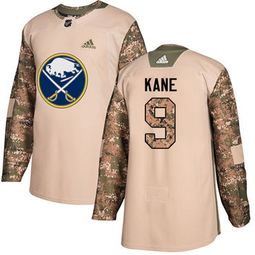 Personalized Youth Buffalo Sabres #9 Evander Kane Camo Authentic 2017 Veterans Day Stitched NHL Jersey