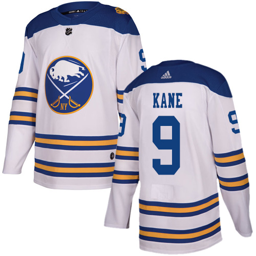 Personalized Youth Buffalo Sabres #9 Evander Kane White Authentic 2018 Winter Classic Stitched NHL Jersey