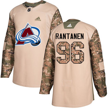 Personalized Avalanche #96 Mikko Rantanen Camo Authentic 2017 Veterans Day Stitched Youth NHL Jersey