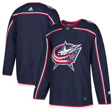 Personalized Youth Columbus Blue Jackets Blank Navy Blue Home Authentic Stitched NHL Jersey