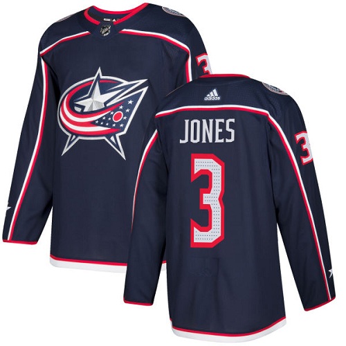 Personalized Youth Columbus Blue Jackets #3 Seth Jones Navy Blue Home Authentic Stitched NHL Jersey