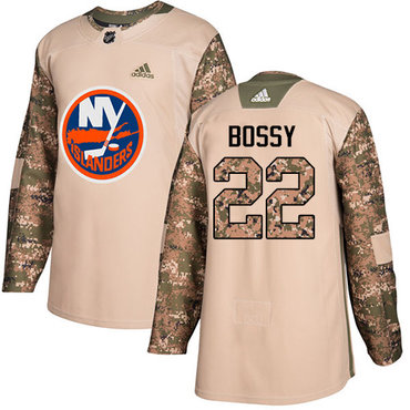 Personalized Youth New York Islanders #22 Mike Bossy Camo Authentic 2017 Veterans Day Stitched NHL Jersey