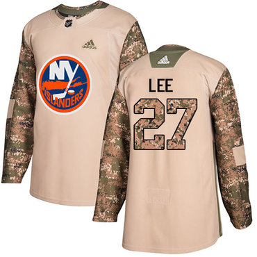 Personalized Youth New York Islanders #27 Anders Lee Camo Authentic 2017 Veterans Day Stitched NHL Jersey