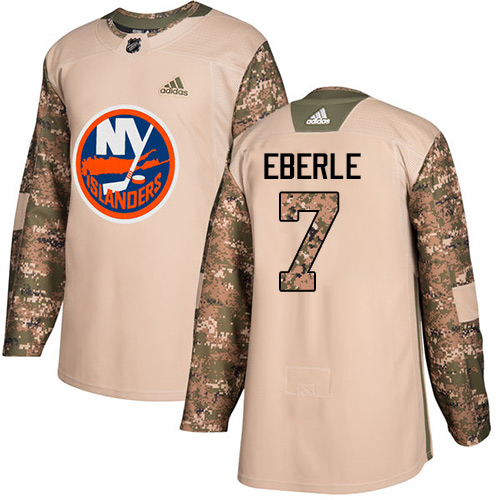 Personalized Youth New York Islanders #7 Jordan Eberle Camo Authentic 2017 Veterans Day Stitched NHL Jersey