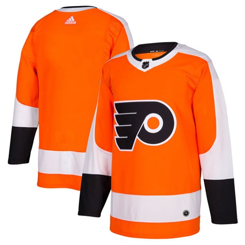 Personalized Youth Philadelphia Flyers Blank Orange Home Authentic Stitched NHL Jersey