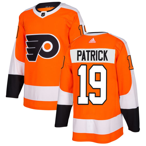 Personalized Youth Philadelphia Flyers #19 Nolan Patrick Orange Home Authentic Stitched NHL Jersey