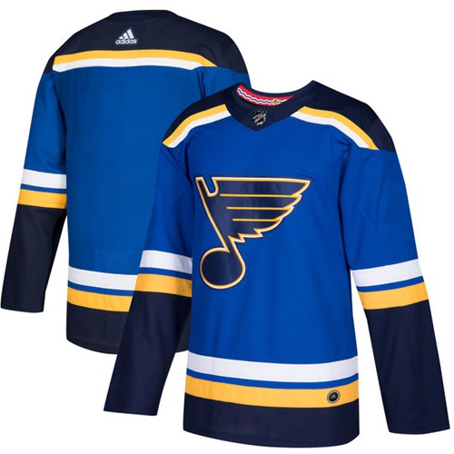 Personalized Youth St. Louis Blues Blank Blue Home Authentic Stitched NHL Jersey