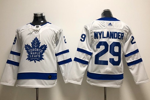Personalized Youth Toronto Maple Leafs #29 William Nylander White Road Authentic Stitched NHL Jersey
