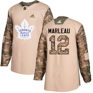 Personalized Youth Toronto Maple Leafs #12 Patrick Marleau Camo Authentic 2017 Veterans Day Stitched NHL Jersey