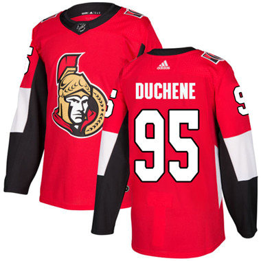 Personalized Youth Ottawa Senators #95 Matt Duchene Red Home Authentic Stitched NHL Jersey