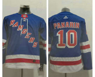 Personalized Youth New York Rangers #10 Artemi Panarin Royal Blue Home Hockey Stitched NHL Jersey