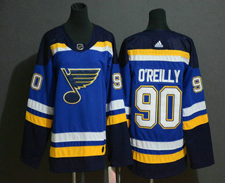 Personalized Youth St. Louis Blues #90 Ryan O’Reilly Blue Stitched NHL Jersey