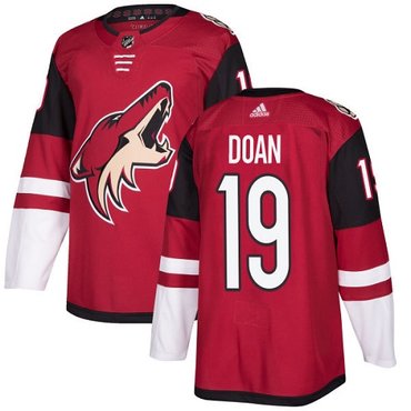 Personalized Youth Arizona Coyotes #19 Shane Doan Maroon Home Authentic Stitched NHL Jersey